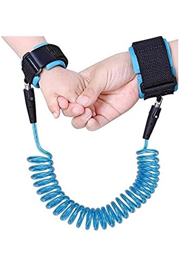 Türkiye Anti Lost Wrist Safety Strap Walking Hand Belt For Kids (Blue)