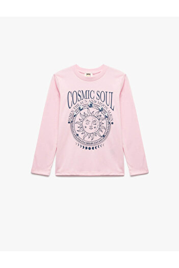 Koton Pink Girl's Sweatshirt 6Wkg10155Ak