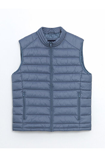 LC Waikiki Standard Mold Stand Collar Men's Puffer Vest