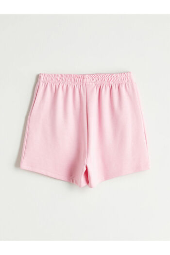 LC Waikiki New Season Basic Elastic Waist Girl's Shorts