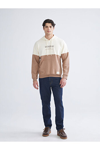 LC Waikiki Create Your Style from Uzg Store |   Long Sleeve Printed Men's Hoodie