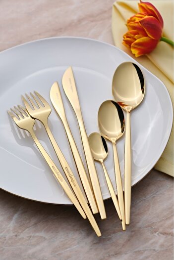 Karaca Camille 84 Piece Cutlery Set for 12 People