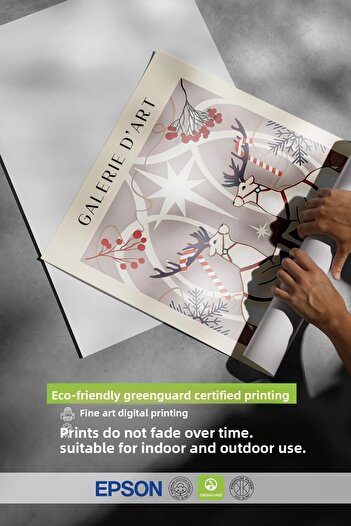 Postifull Frameless Christmas Poster, Christmas Decoration, Comfort Series, Holiday Pattern Poster, No:108680