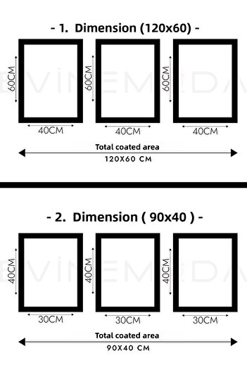 Evinemoda Gold Leaves Gold Frame 3 Piece Plexi Mirrored Table