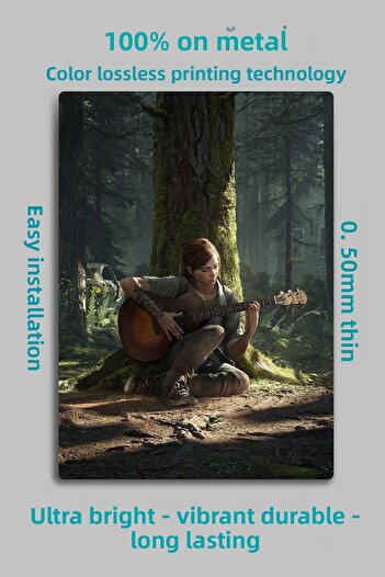 DekorHane Metal Print - the Last of Us, Game Series Movie Decorative Painting