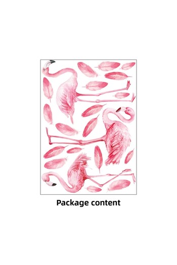 Tilki Dünyası Flamingos Modern Wall Sticker