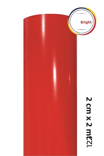 Ecce Folie de acoperire autoadeziva rosu stralucitor 122 Cm X 2 Mt