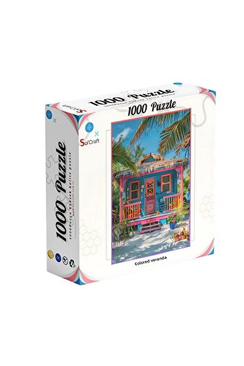 Soi Craft 1000 Piece Puzzle Colorful Patio