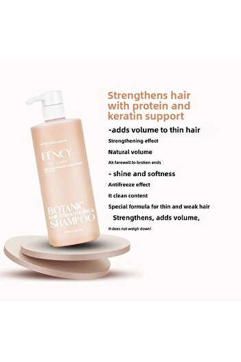 fency By Lara Botanical Hair Strengthening & Volumizing Shampoo