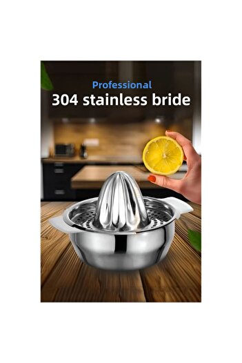 ModaCar Lemon Squeezer 304 Stainless Steel Fruit Juicer Professional
