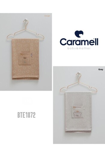 Caramell Barbosa Very Cool Blanket 80X80Cm Bte1872 New Season 2025-Grey