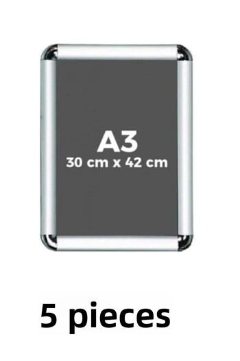 KRAF 5 Pieces A3 Display with Rondo Frame Corner 25 Mm