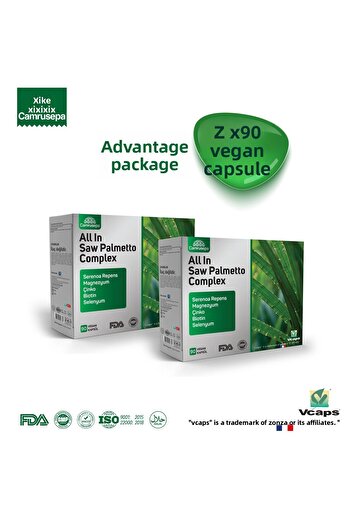 Camrusepa All in Saw Palmetto |   Advantageous Pack of 2