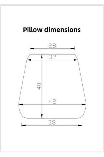 METİNEV Cappuccino Beige Chair Cushion – Compatible with Oval Chairs (Price Is for 1 Piece)