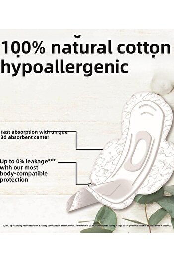 Kotex Ultra Natural 7-Pack Hygienic Daily Pads