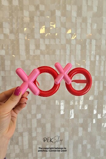 PEKSHOP Matte Xoxo Glasses Party Glasses Bachelorette Glasses