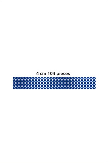 TRC TRAFİK Evil Eye Bead Sticker 4 cm 100 Pieces