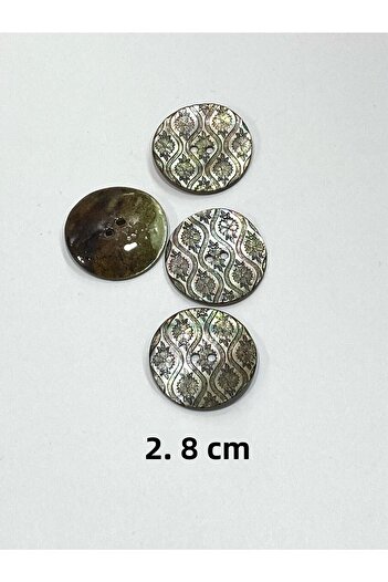 karantuhafiye Italian Button / Worked Button Set of 4 2.8 cm