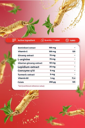 Smartcaps Panax Ginseng 60 Tablets