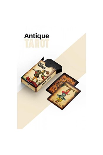Wisevelya Regin Antique Tarot Deck with 78 Cards