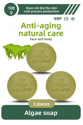 sabunal Seaweed Soap 3 Pieces - Anti-Aging Care Soap