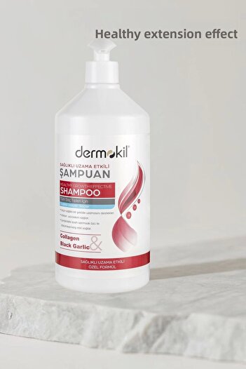 Dermokil Shampoo - Effective for Healthy Growth (Collagen & Black Garlic) 1 L