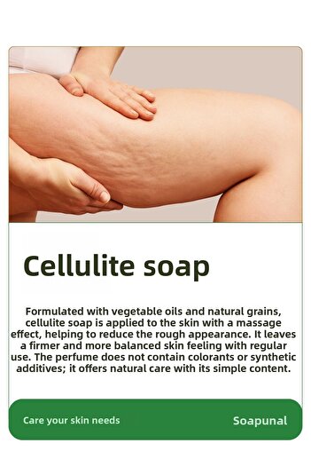 sabunal Cellulite Soap 4 Pieces - Skin Firming Soap