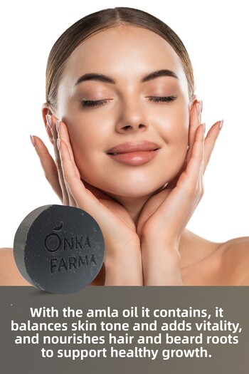 OnkaFarma Onka Farma Amla Natural Soap 100 Gr Hair Beard Care Solid Soap