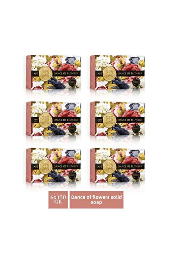 DEXCLUSIVE Solid Soap Dance of Flowers 150 Gr