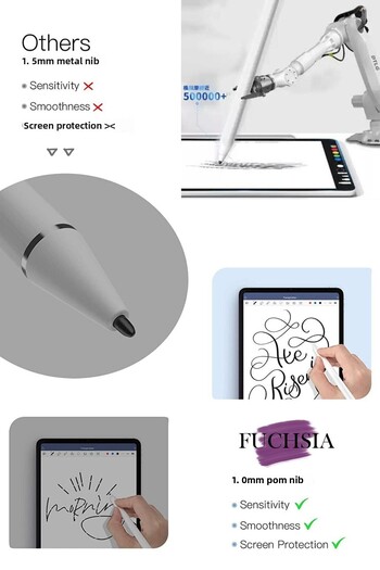 Fuchsia Redmi Pad 2 Compatible 11 Inch Universal Tablet Pen