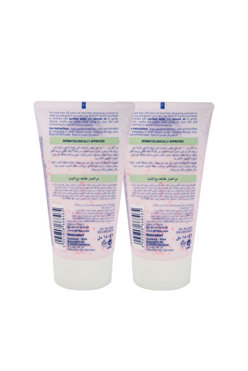 NIVEA Gentle Face Wash Cleanser Value Pack - 2 x 150 ml | For Soft & Clean Skin