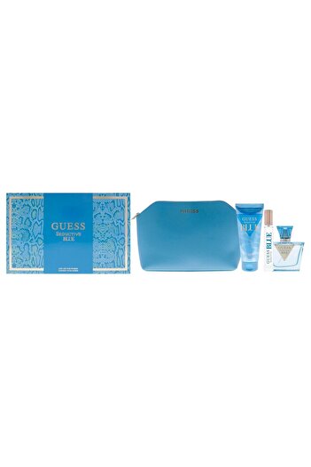 Guess Seductive Blue for Women - 4 Pc Gift Set
