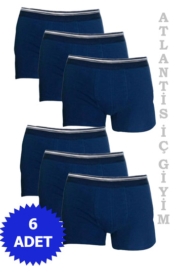 Berrak Men's 6-Piece Boxer 95% Cotton