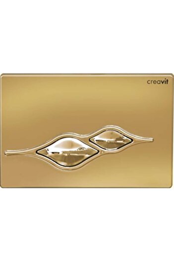 Creavit Altın Boyalı Rezervuar Kumanda Paneli Buton GP1006.00