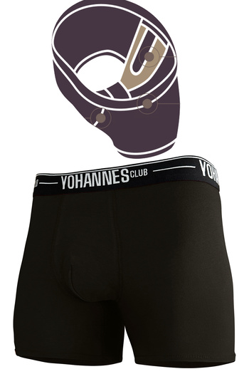 Yohannes Club YohannesClub Ανδρικό βαμβακερό μπόξερ - Άνετο, Μοντέρνο, Υγιές, Ειδικά Διαμερίσματα, Μονό