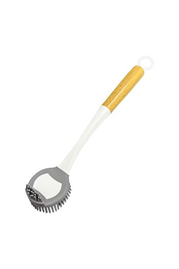 Vichy Wooden Handle Silicone Tip Dish Brush Vch-6652