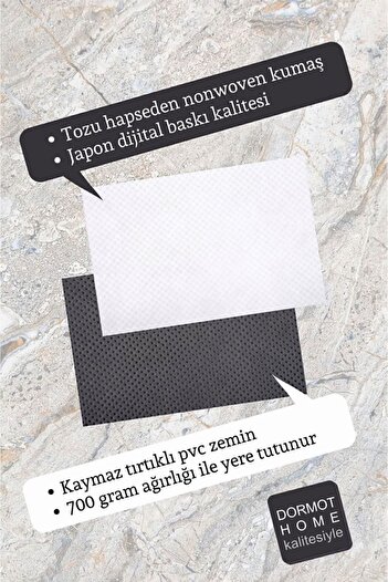Dormot Modern Digital Print - Leyla and Mecnun TV Series - Door Mat 70x45cm