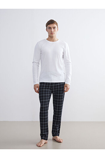 LC Waikiki Create Your Style with Uzg Store |   Standard Mold Plaid Men's Pajama Bottoms