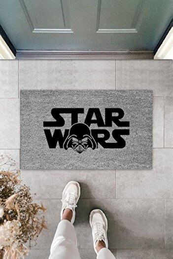 Dormot Modern Digital Printing - Gray Star Wars Doormat - Doormat