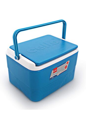 erorex Chiller Ice Box Standard Size Travel Party Bar Ice Cubes Cold Drinks Medical Purpose 14 litre blue