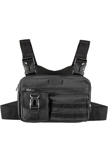 erorex Tactical Inspired Sports Utility Chest Pack. Chest Bag Men Built Phone Holder. This EDC Rig Pouch