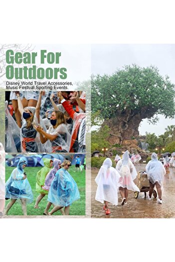 erorex Kids Rain Jacket Lightweight Waterproof Hooded Raincoat Ponchos Kids Reusable Girls Boys Waterproof