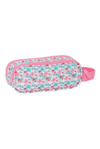 Moos Double Carry-all Flores Multicolour 21 x 8 x 6 cm