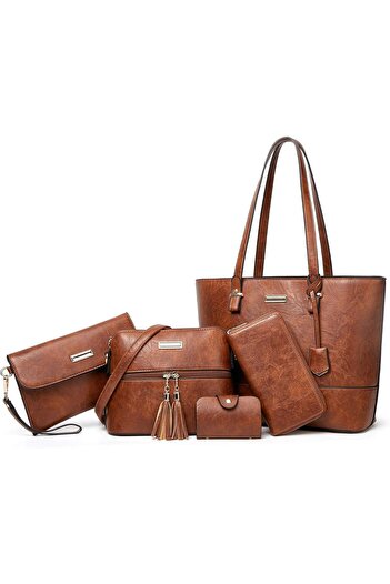 Generic YNIQUE Satchel Purses and Handbags for Women Shoulder Tote Bags Wallets