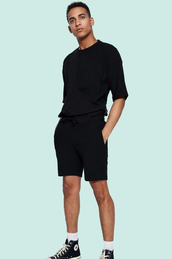 PayBuy Men's Fashion Short Length Ottoman Woven Shorts Comfortable Fit Summer Shorts for Daily Wear