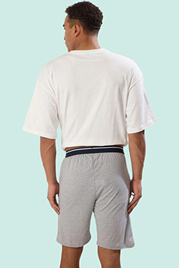 PayBuy Men's Fashion Short Size Relaxed Fit Knitted Shorts 2 Pack Daily Comfort Weekend Quality Material