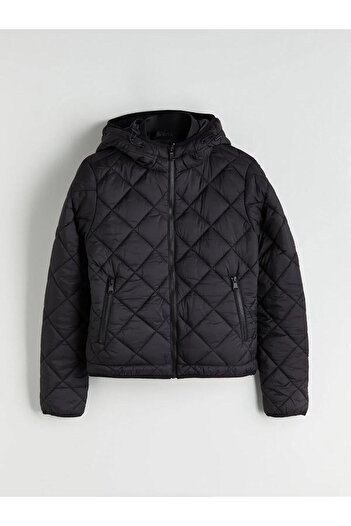 LC Waikiki Women's Quilted down Coat with Hood (W5)