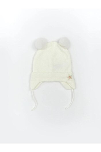 LC Waikiki Lcw Pompom Detailed Baby Girl Snow Hat (W5)