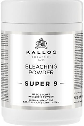 Kallos Pudră de albire profesională Super 9, KJMN, 500 g