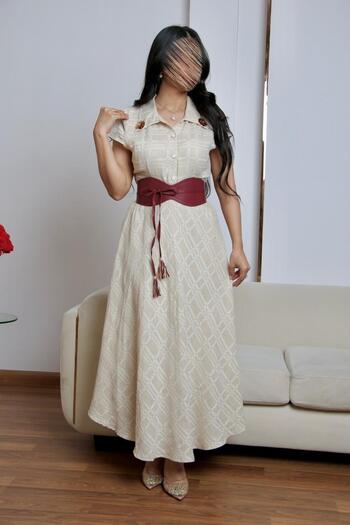 SELSAL Classic casual button-up dress
